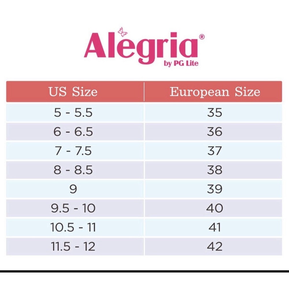 NEW Alegria Essence Liberty Love Colorful Leather Lace Up Shoes EU 37 US 7 7.5 - Picture 14 of 14